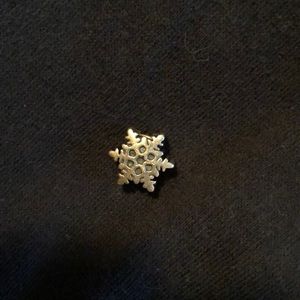 Snowflake pandora charm